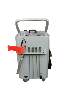 Dry ice blasting machine