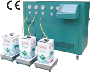 Multiple-Stations Refrigerant Filling System